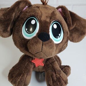 Little Tikes Rescue Tales Sitting Brown Dog 9" Plush Stuffed Animal Comfort